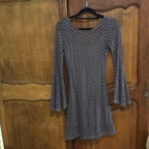 Bell sleeve dress